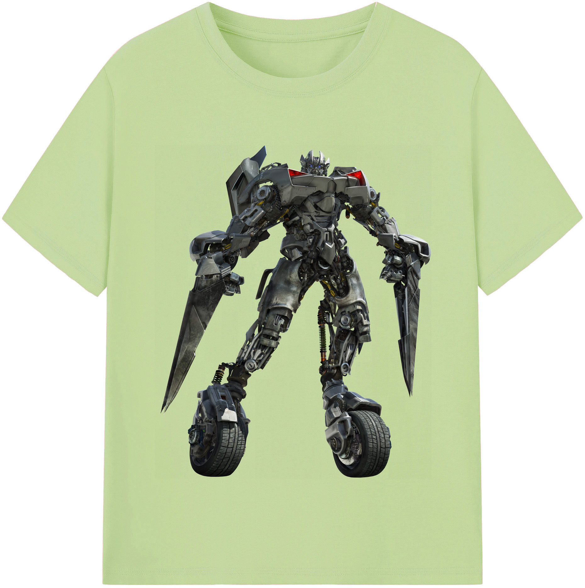 （画像用） Transformers トランスフォーマー 綿100％半袖Tシャツ（フロントプリント）